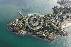 vue aerienne de Port Navalo, Golfe du Morbihan 56 vue aerienne de Port Navalo, Golfe du Morbihan 56