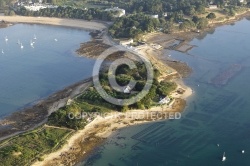 vue aerienne de St Philibert ,Golfe du Morbihan 56 vue aerienne de St Philibert ,Golfe du Morbihan 56