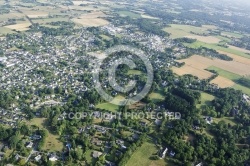 vue aerienne du Golfe du Morbihan 56