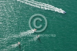 vue aerienne du Golfe du Morbihan 56