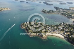 vue aerienne Golfe du Morbihan