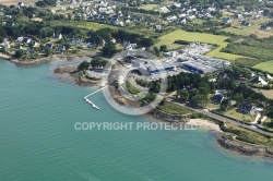 vue aerienne Kercadoret - St-Philibert - Golfe du Morbihan 56