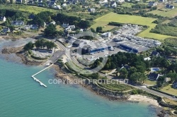 vue aerienne Kercadoret - St-Philibert - Golfe du Morbihan 56