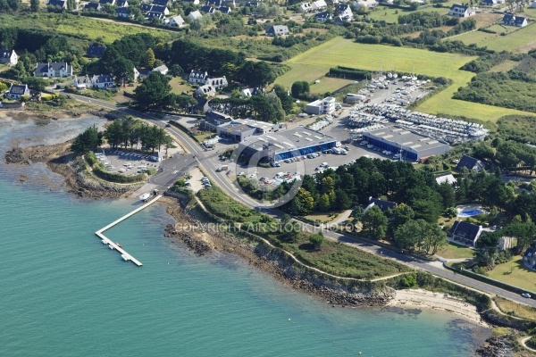 vue aerienne Kercadoret - St-Philibert - Golfe du Morbihan 56