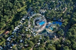 Vue aérienne camping Les Mathes