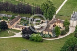 Vue aérienne château de Jeurre, Morigny-Champigny 91