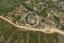 vue aérienne de Claouey, Bassin d Arcachon, Gironde, 33