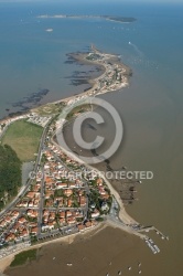 vue aérienne de Fouras, Pointe de la Fumée, Charente-Maritime