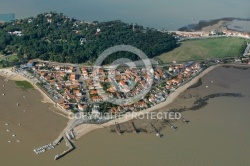 vue aérienne de Fouras, Port Nord, Charente-Maritime 17