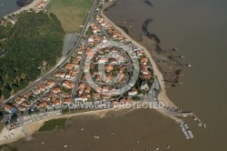 vue aérienne de Fouras, port Nord