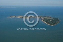 vue aérienne de l Île d Aix, Charente-Maritime 17