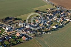 Vue aérienne de Paray-Douaville 78