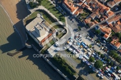 vue aérienne du Fort Vauban, Fouras 17450 , Charente-Maritime