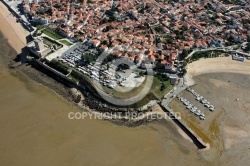 Vue aérienne Fort Vauban à Fouras