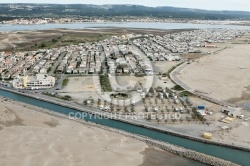 Vue aérienne Guissan-Plage, 11430