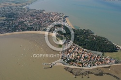 vue aérienne l Anse de Fouras, Port Nord , Charente-Maritime 17