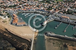 vue aérienne port de la Cotinière , Saint-Pierre-d Oléron