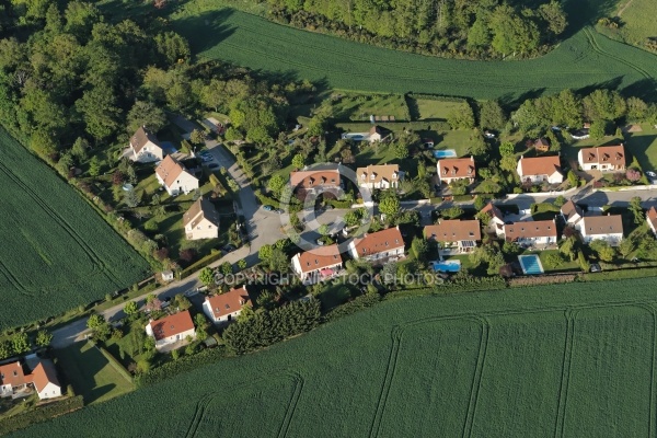 Vue aÃ©rienne de Maintenon 28