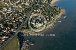 Vue aérienne corniche de Terre-Negre Saint-Palais-sur-Mer