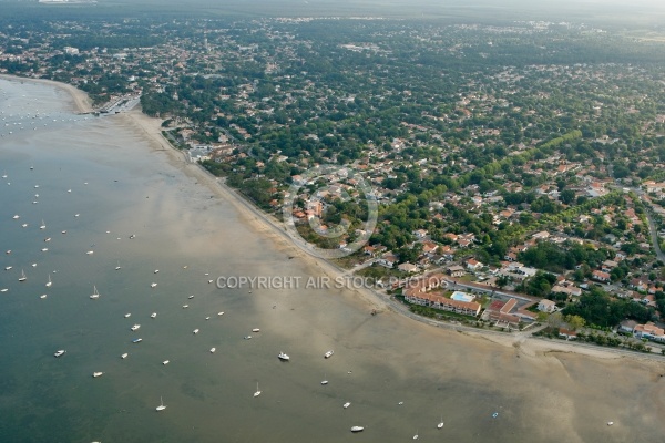 Vue aérienne d Andernos, bassin d Arcachon, Gironde, 33