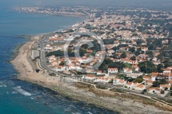 Vue aérienne de Brétignolles-Sur-Mer, Vendée 85 