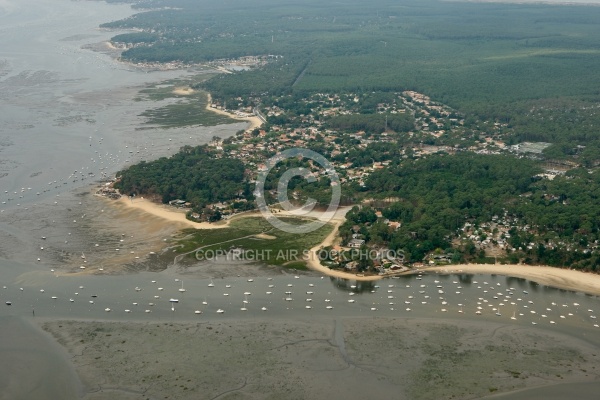 vue aérienne de Claouey, Bassin d Arcachon, Gironde, 33