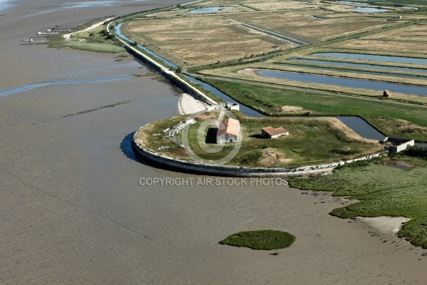 vue aérienne de Fort de la Pointe