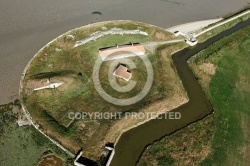 Vue aérienne de Fort Vasoux ou Fort de la Pointe