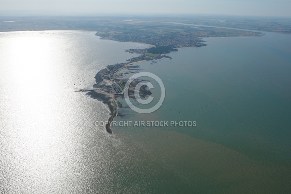 vue aérienne de Fouras, Pointe de la Fumée, Charente-Maritime 1