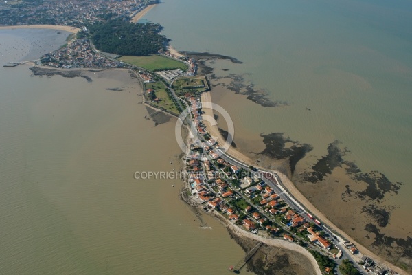 vue aérienne de Fouras, Pointe de la Fumée, Charente-Maritime 1