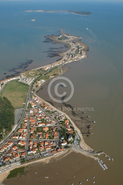 vue aérienne de Fouras, Pointe de la Fumée, Charente-Maritime