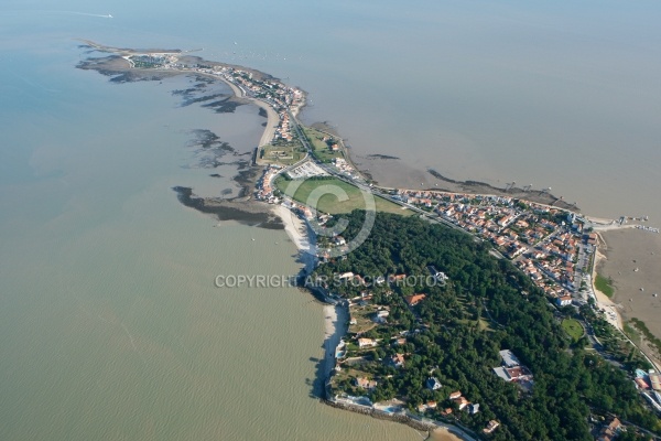 vue aérienne de Fouras, Pointe de la Fumée