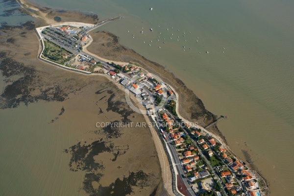 vue aérienne de Fouras, Pointe de la Fumée