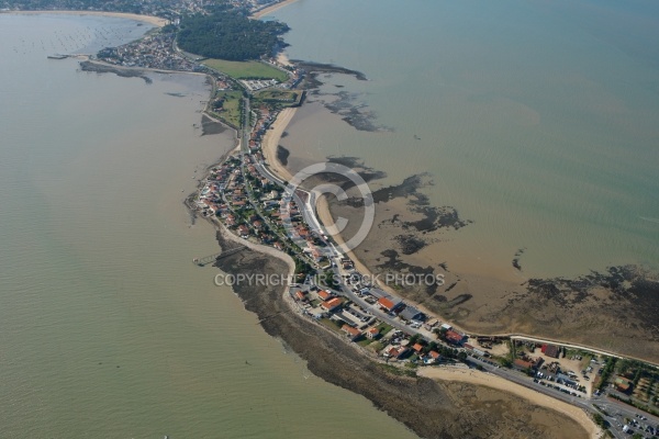 vue aérienne de Fouras, Pointe de la Fumée