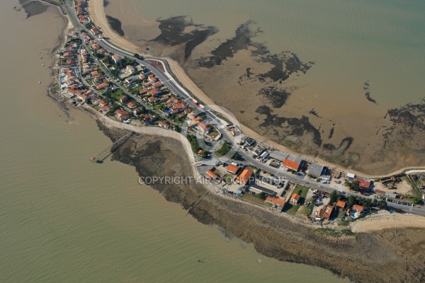 vue aérienne de Fouras, Pointe de la Fumée