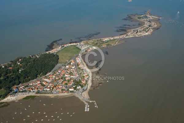 vue aérienne de Fouras, Pointe de la Fumée