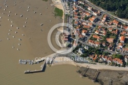 vue aérienne de Fouras port Nord, Charente-Maritime 17