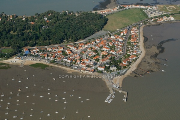 vue aérienne de Fouras, Port Nord, Charente-Maritime 17