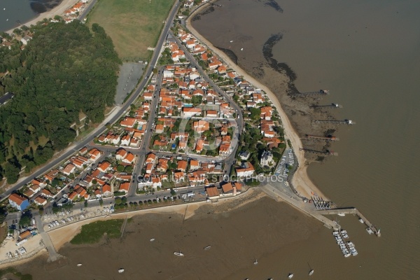 vue aérienne de Fouras, port Nord