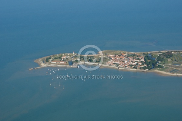 vue aérienne de l Île d Aix, Charente-Maritime 17