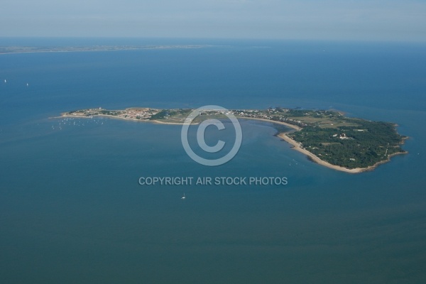 vue aérienne de l Île d Aix, Charente-Maritime 17