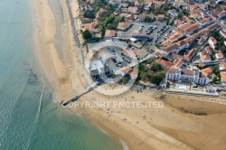 Vue aérienne de la Tranche-sur-Mer, Vendée 85