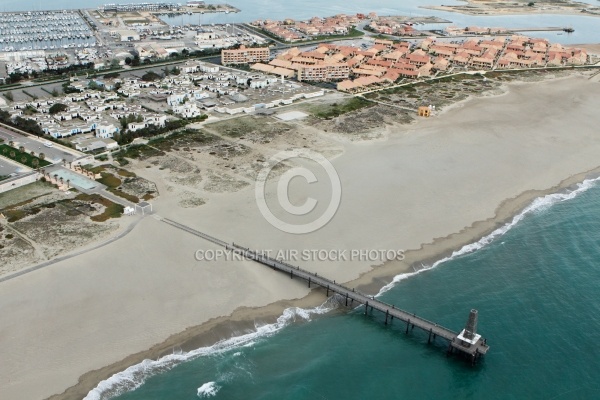 Vue aérienne de Port Leucate 11370