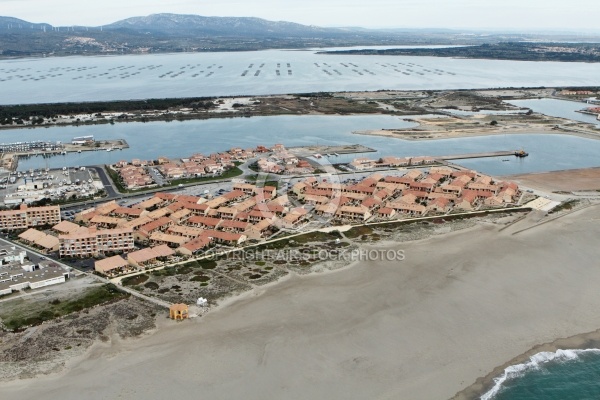 Vue aérienne de Port Leucate 11370