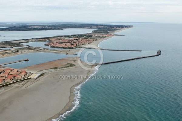 Vue aérienne de Port Leucate 11370