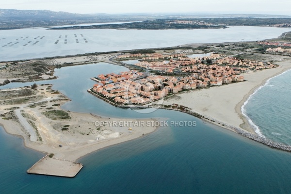 Vue aérienne de Port Leucate 11370