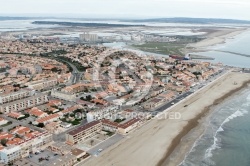 vue aérienne de Port-la-Nouvelle, 11210