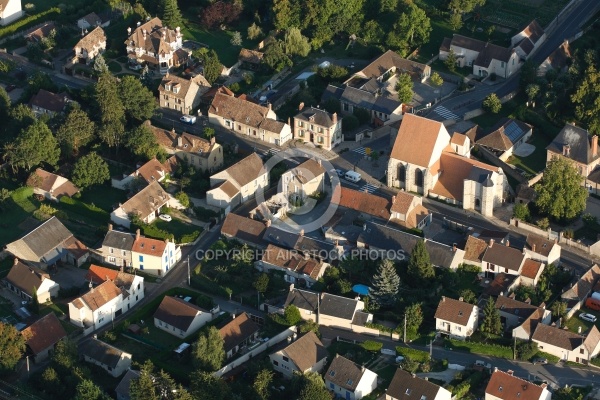 Vue aérienne de Roinville sous Dourdan 91