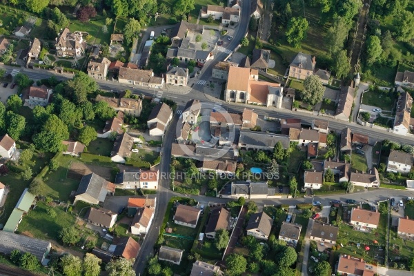 Vue aérienne de Roinville sous Dourdan 91