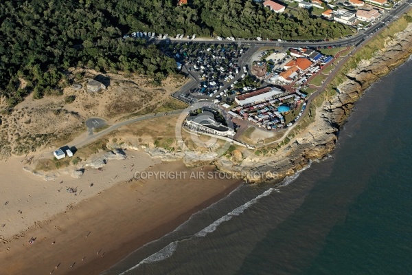 Vue aérienne de Saint-Palais-sur-Mer